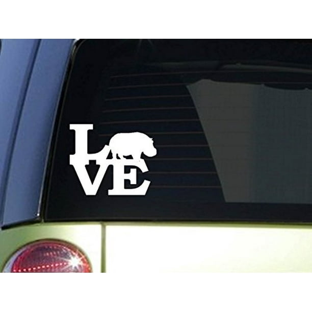 Hippo Decal Boat Vinyl Truck Hunting Window Stickers Hippo Decal Boat Vinyl Truck Hunting Window Stickers